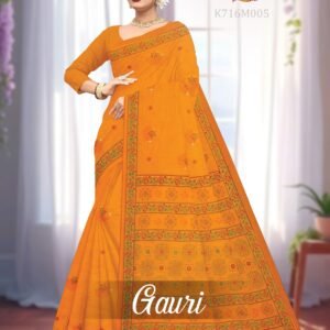 Cotton saree