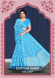 Cotton saree